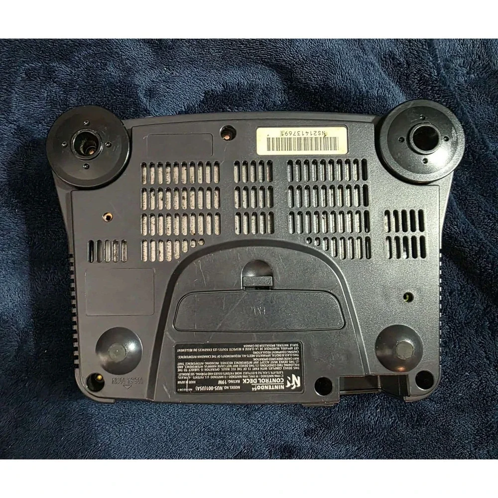 Nintendo 64 N64 Original System Console With Original Controller & Cords READ